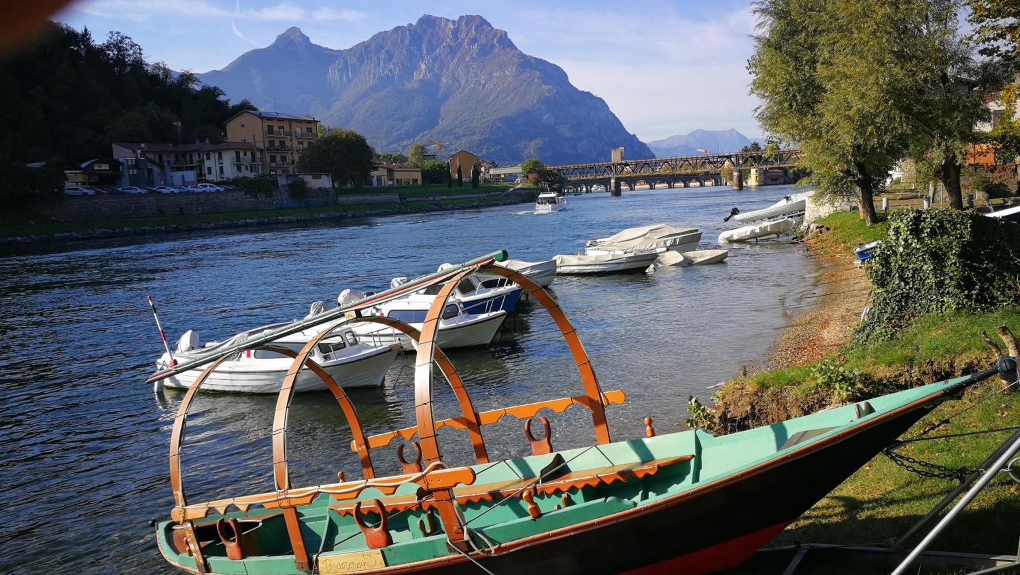 Big Romantic Lake View & Terrace Apartment Lecco Exterior photo